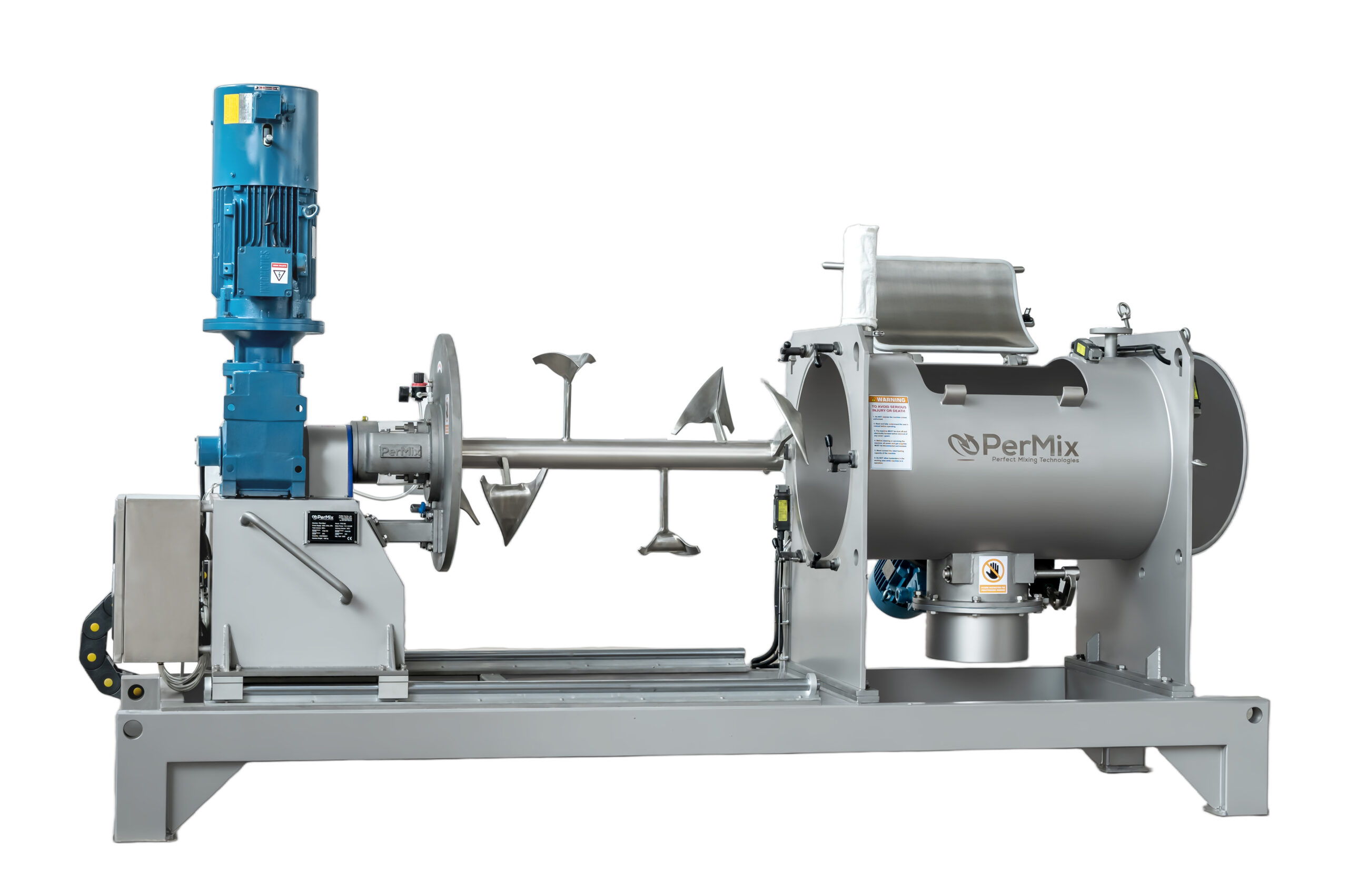 Easy-Clean Plow Mixers 6 - Industrial Mixers UK